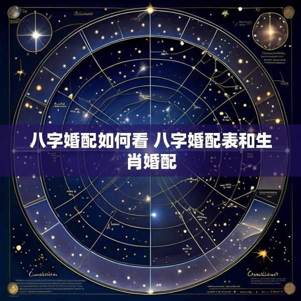 八字婚配如何看 八字婚配表和生肖婚配