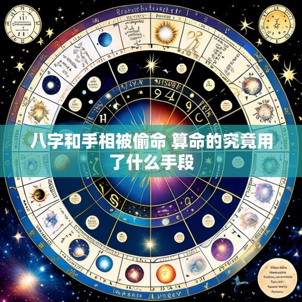 八字和手相被偷命 算命的究竟用了什么手段