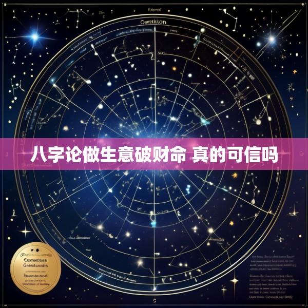 八字论做生意破财命 真的可信吗