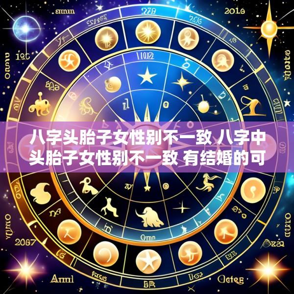 八字头胎子女性别不一致 八字中头胎子女性别不一致 有结婚的可能吗