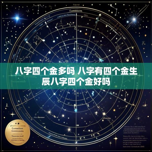 八字四个金多吗 八字有四个金生辰八字四个金好吗