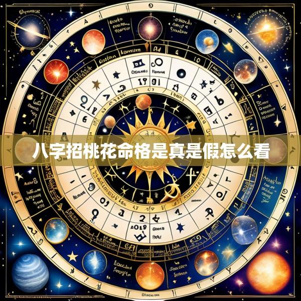 八字招桃花命格是真是假怎么看