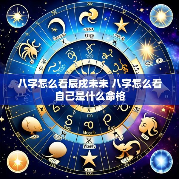 八字怎么看辰戌未未 八字怎么看自己是什么命格