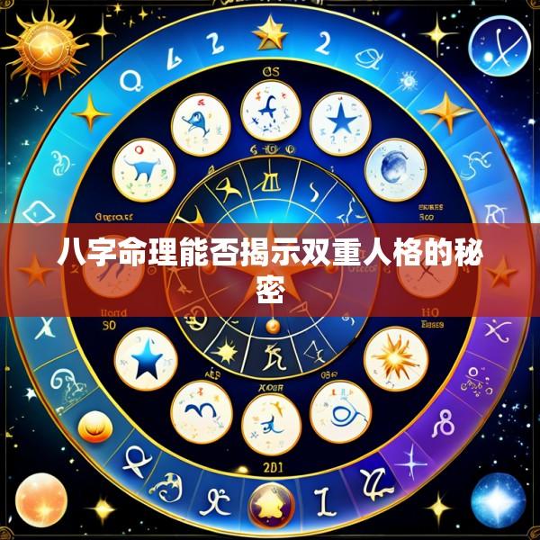 八字命理能否揭示双重人格的秘密