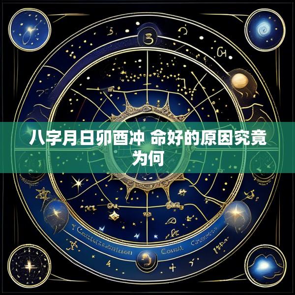八字月日卯酉冲 命好的原因究竟为何