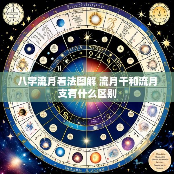 八字流月看法图解 流月干和流月支有什么区别