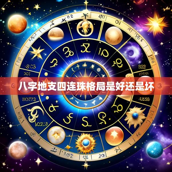 八字地支四连珠格局是好还是坏