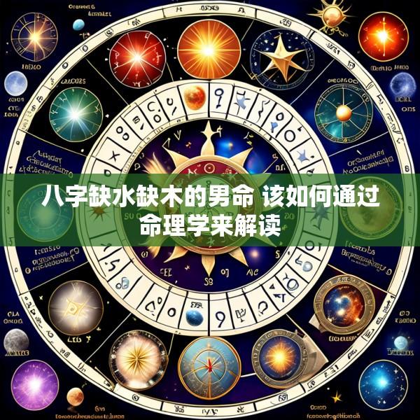 八字缺水缺木的男命 该如何通过命理学来解读