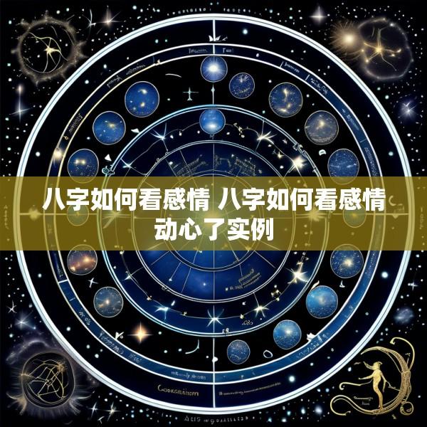 八字如何看感情 八字如何看感情动心了实例