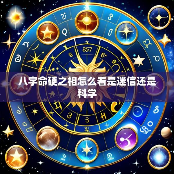八字命硬之相怎么看是迷信还是科学