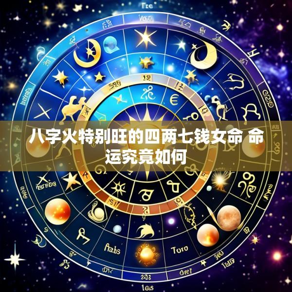 八字火特别旺的四两七钱女命 命运究竟如何