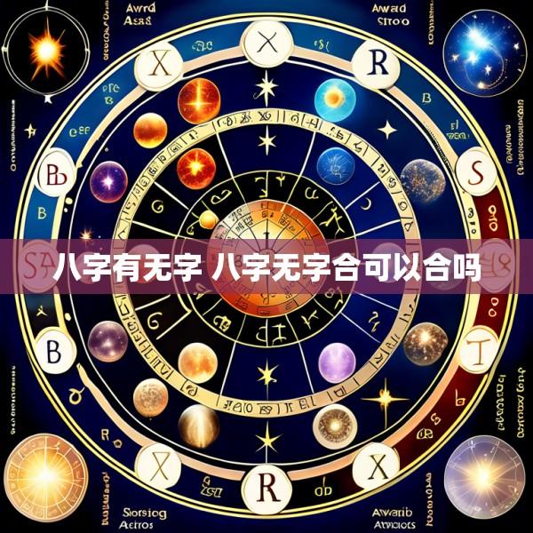 八字有无字 八字无字合可以合吗