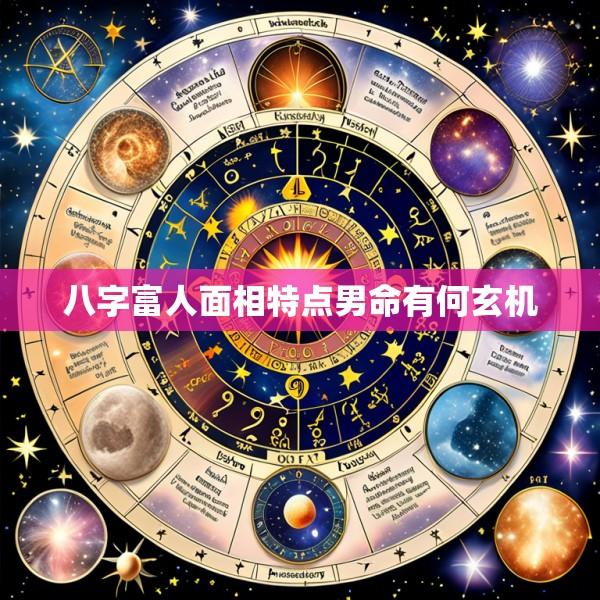 八字富人面相特点男命有何玄机