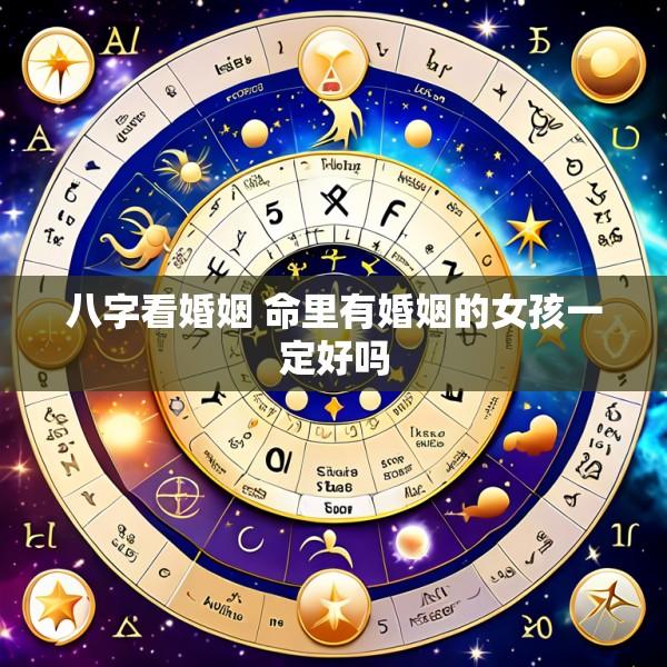八字看婚姻 命里有婚姻的女孩一定好吗