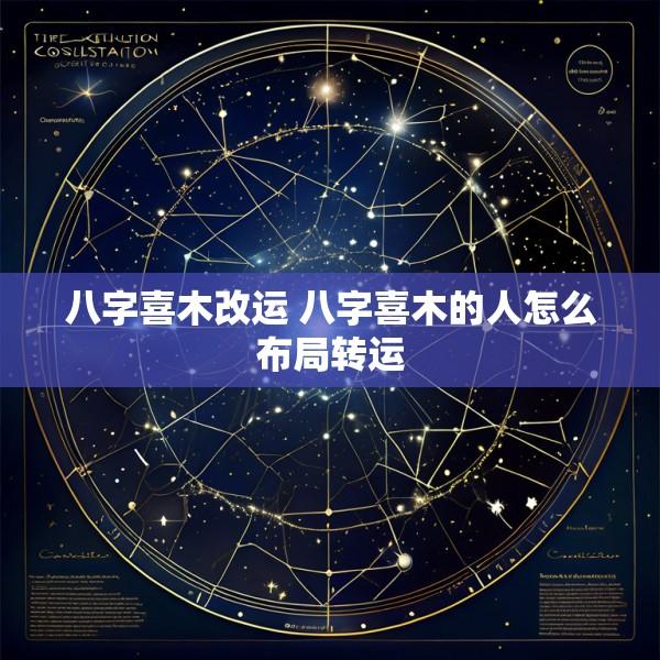八字喜木改运 八字喜木的人怎么布局转运