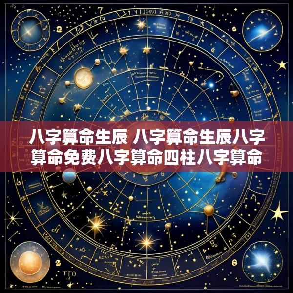 八字算命生辰 八字算命生辰八字算命免费八字算命四柱八字算命汉程网