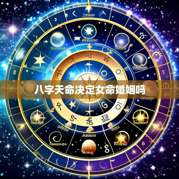 八字天命决定女命婚姻吗