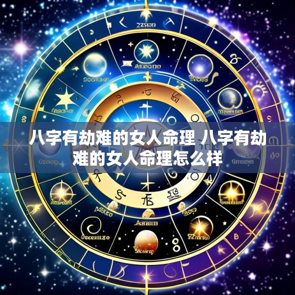 八字有劫难的女人命理 八字有劫难的女人命理怎么样