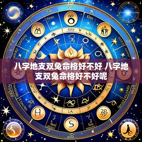 八字地支双兔命格好不好 八字地支双兔命格好不好呢