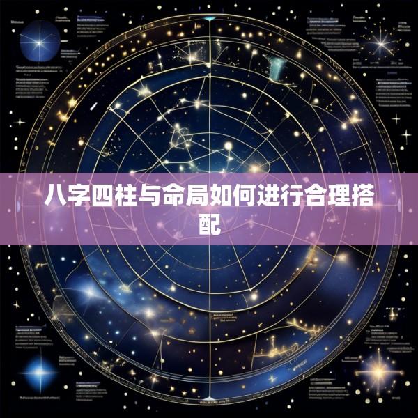 八字四柱与命局如何进行合理搭配