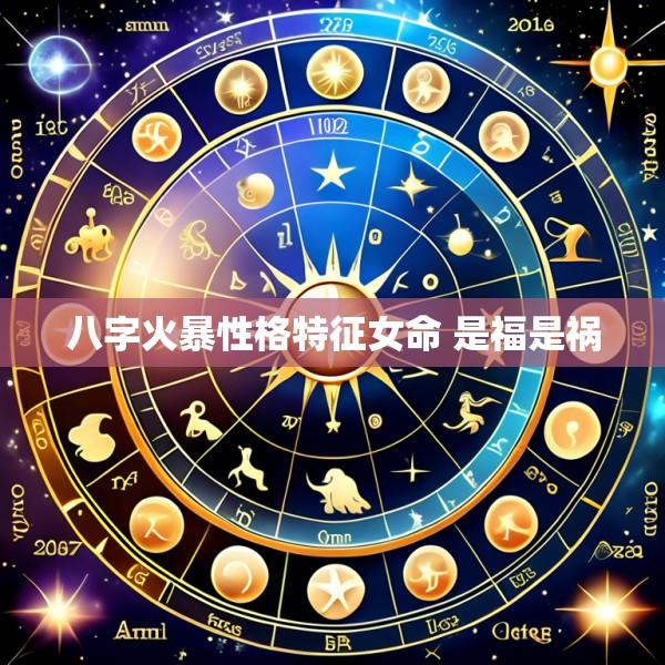 八字火暴性格特征女命 是福是祸