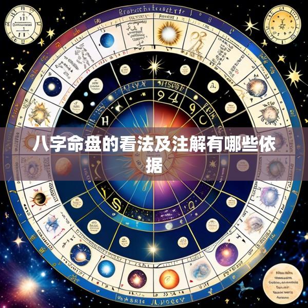 八字命盘的看法及注解有哪些依据