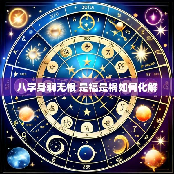 八字身弱无根 是福是祸如何化解