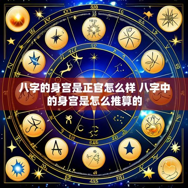 八字的身宫是正官怎么样 八字中的身宫是怎么推算的