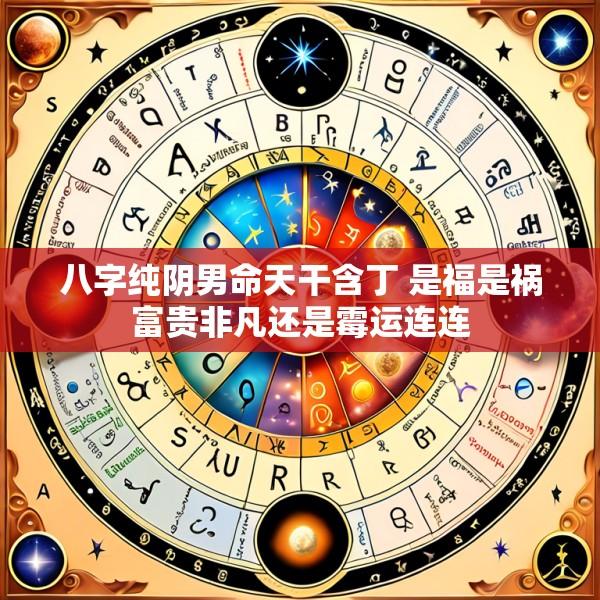 八字纯阴男命天干含丁 是福是祸富贵非凡还是霉运连连