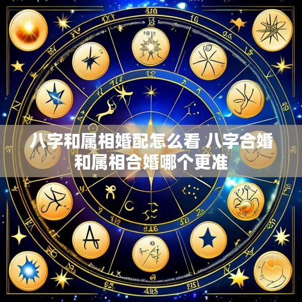 八字和属相婚配怎么看 八字合婚和属相合婚哪个更准