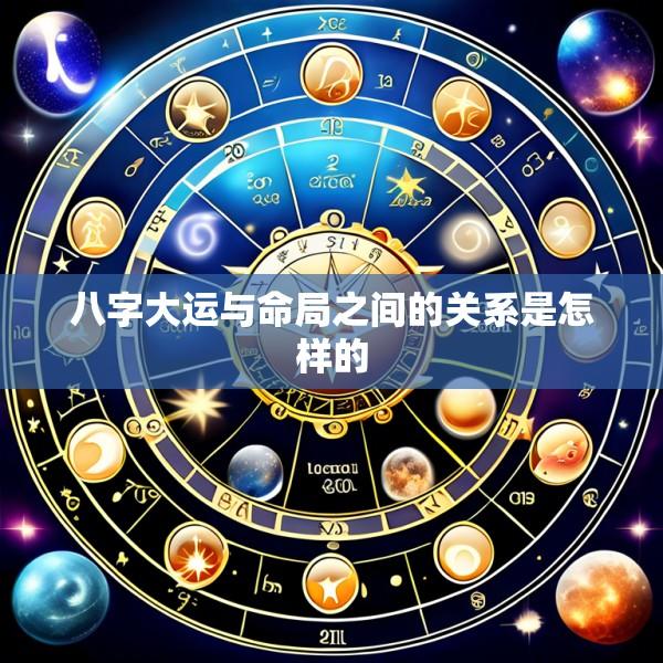 八字大运与命局之间的关系是怎样的