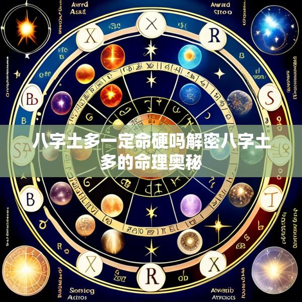 八字土多一定命硬吗解密八字土多的命理奥秘