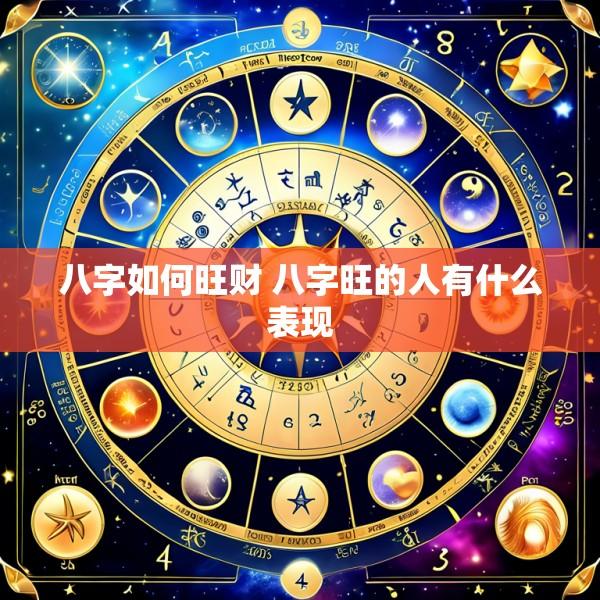 八字如何旺财 八字旺的人有什么表现