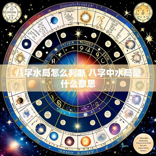 八字水局怎么判断 八字中水局是什么意思