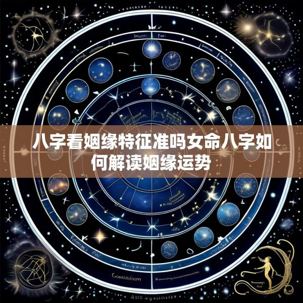 八字看姻缘特征准吗女命八字如何解读姻缘运势