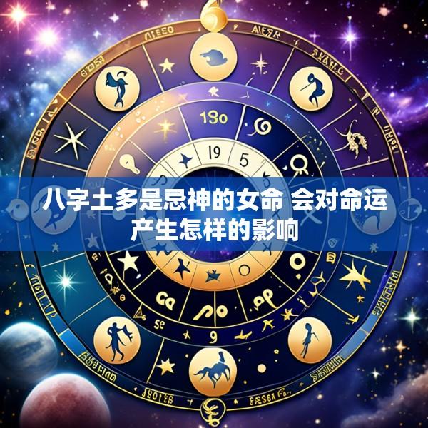 八字土多是忌神的女命 会对命运产生怎样的影响