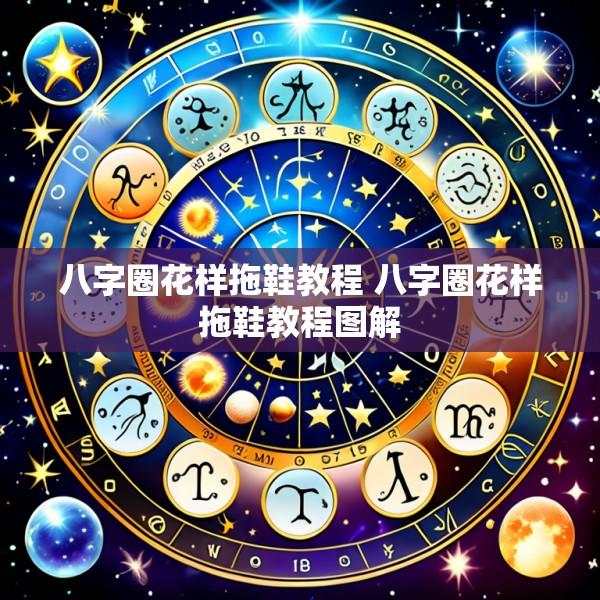 八字圈花样拖鞋教程 八字圈花样拖鞋教程图解