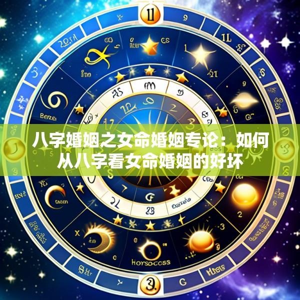 八字婚姻之女命婚姻专论：如何从八字看女命婚姻的好坏