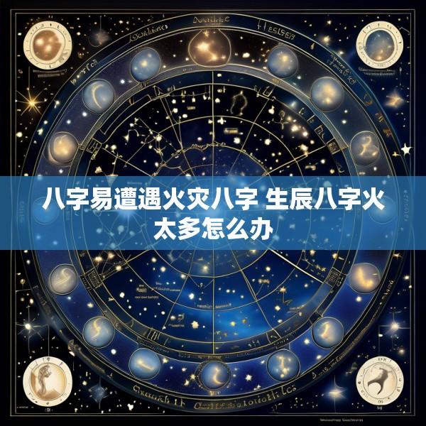 八字易遭遇火灾八字 生辰八字火太多怎么办