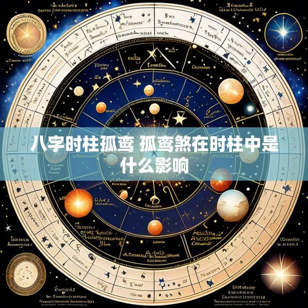 八字时柱孤鸾 孤鸾煞在时柱中是什么影响