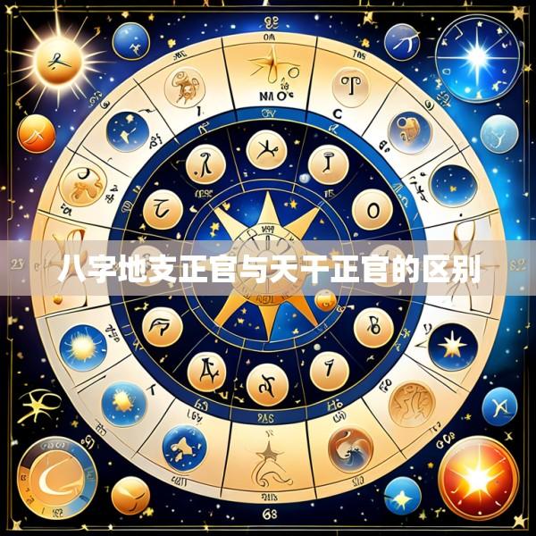 八字地支正官与天干正官的区别