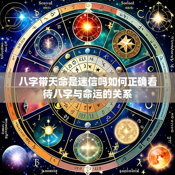 八字带天命是迷信吗如何正确看待八字与命运的关系