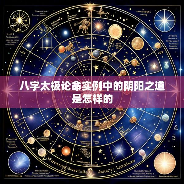 八字太极论命实例中的阴阳之道是怎样的