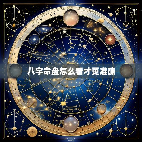 八字命盘怎么看才更准确