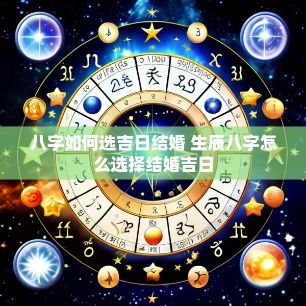 八字如何选吉日结婚 生辰八字怎么选择结婚吉日