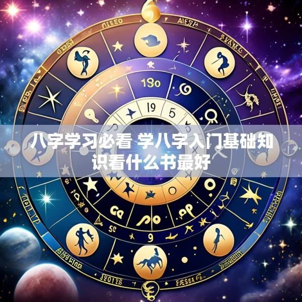 八字学习必看 学八字入门基础知识看什么书最好