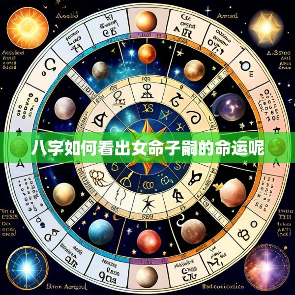 八字如何看出女命子嗣的命运呢