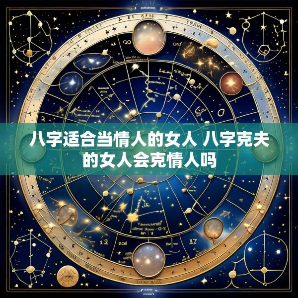 八字适合当情人的女人 八字克夫的女人会克情人吗