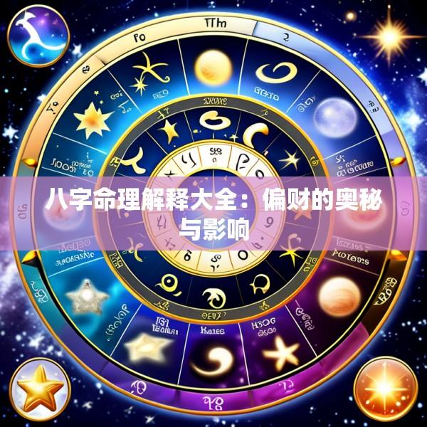 八字命理解释大全：偏财的奥秘与影响