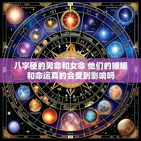 八字硬的男命和女命 他们的婚姻和命运真的会受到影响吗